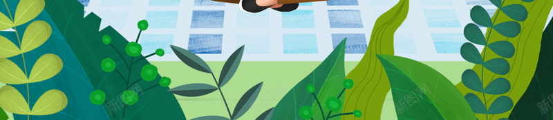 手绘人物吃瓜元素图psd设计背景_88icon https://88icon.com 吃西瓜少女 夏天 植物装饰 漂浮元素 燕子 背景图