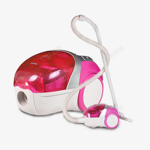 白色吸尘器png免抠素材_88icon https://88icon.com 产品实物 吸尘器 家用电器 白色管子 红色玻璃罩