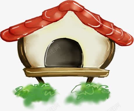 手绘鸟屋卡通png免抠素材_88icon https://88icon.com 卡通 设计