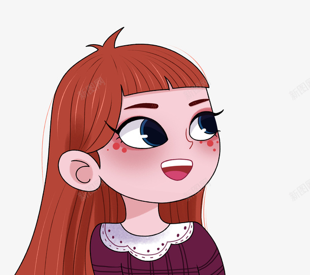 女孩卡通孩子可爱长发幼儿psd免抠素材_88icon https://88icon.com 卡通 可爱 女孩 孩子 幼儿 长发