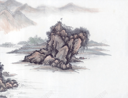 中国风古代画24背景图片 中国风古代画24背景