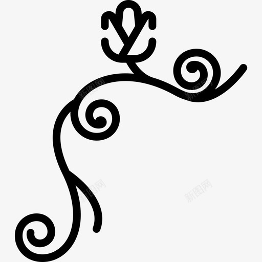 花卉花卉2线性图标svg_88icon https://88icon.com 线性 花卉设计 花卉设计2