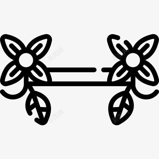 花卉花卉2线性图标svg_88icon https://88icon.com 线性 花卉 设计