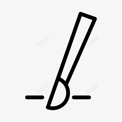 手术刀手术工具图标svg_88icon https://88icon.com 医疗保健线 工具 手术 手术刀