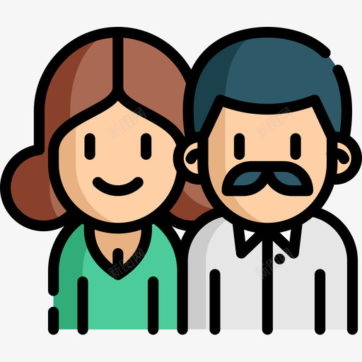 直系父母26岁图标svg_88icon https://88icon.com 26岁 直系父母