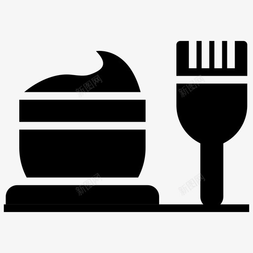 染发膏护发素染发剂图标svg_88icon https://88icon.com 产品 图标 护发素 染发 染发剂 符号 美发 美容美发