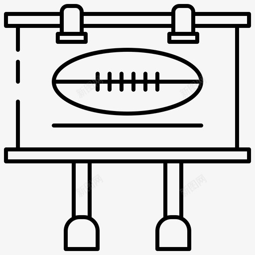 超级碗广告广告图标svg_88icon https://88icon.com 塔纳康传统营销 广告 设计 超级碗 超级碗广告