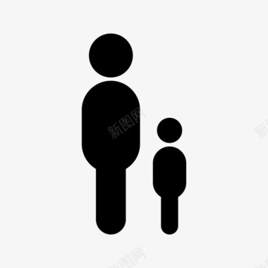父子家庭单亲图标图标icon 父子家庭单亲图标图标