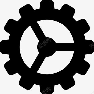 齿轮设置3填充图标图标icon 齿轮设置3填充图标图标