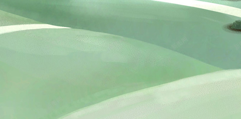 水彩卡通H5背景jpg设计背景_88icon https://88icon.com H5 H5背景 h5 卡通 小屋 彩色 手绘 水彩 童趣 绿树 草地