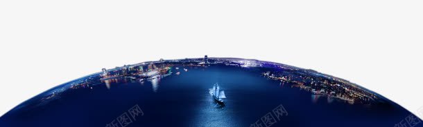 海上梦幻城市png免抠素材_88icon https://88icon.com 城市 夸张 梦幻 海上