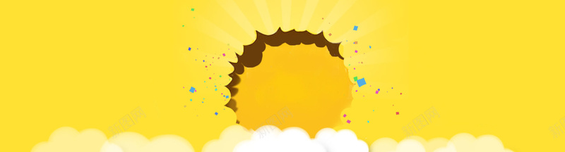 黄色洞洞白云背景jpg设计背景_88icon https://88icon.com 黄色 激情 白云 缤纷 白云背景 黄色背景 狂欢