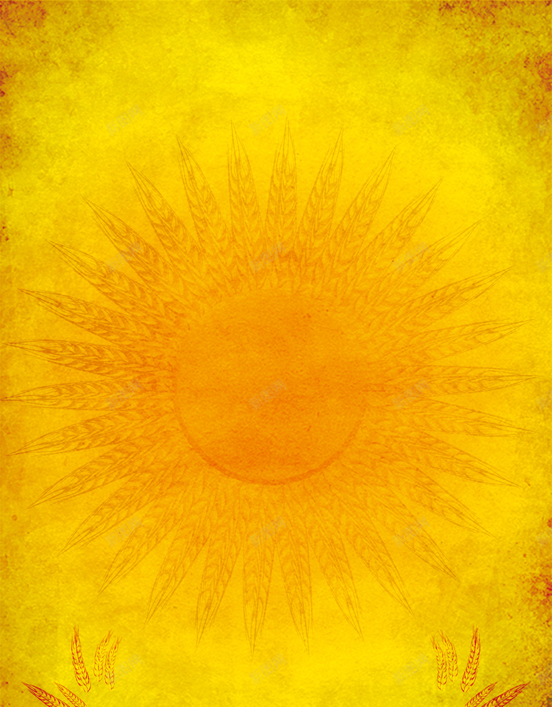 黄色简约插画背景psd设计背景_88icon https://88icon.com 卡通 手绘 插画 插画背景 植被 磨砂 童趣 肌理 背景 黄色 黄色背景
