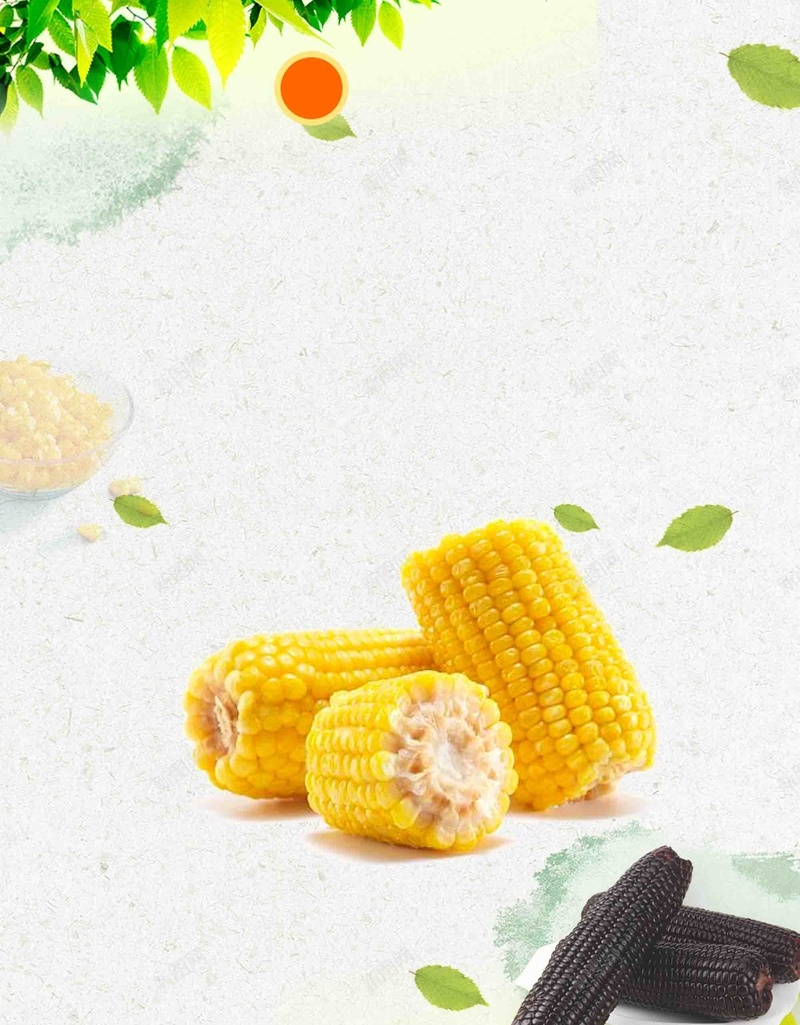 有机蔬菜玉米海报背景模板psd设计背景_88icon https://88icon.com 健康 宣传 展板 有机蔬菜 海报 玉米 绿色 背景模板