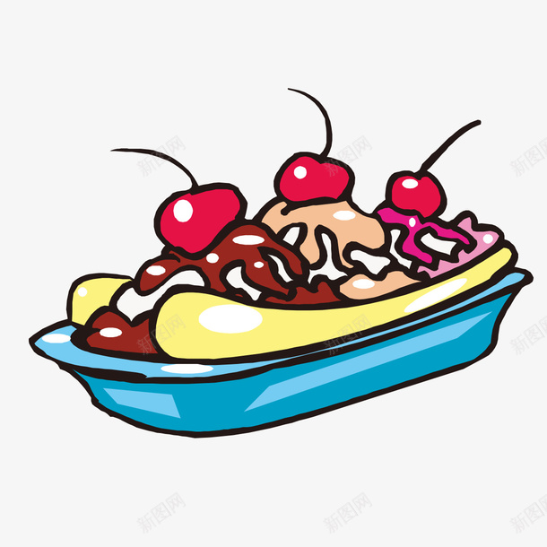 手绘冰淇淋图案png免抠素材_88icon https://88icon.com 冰淇淋 图案 手绘 手绘冰淇淋图案