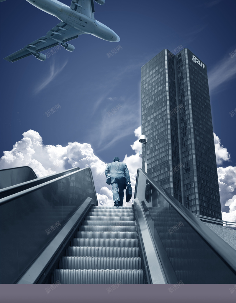 宏伟建筑psd设计背景_88icon https://88icon.com 商业 大气 建筑 精英 金融