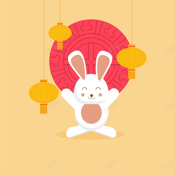 中秋创意插画源元素png免抠素材_88icon https://88icon.com 中秋 元素 创意 插画
