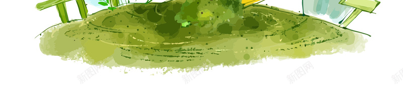 植树节绿色卡通PSD分层bannerpsd设计背景_88icon https://88icon.com 3月12日 PSD分层banner 健康 卡通 手绘 树 树叶 植树节 环保 环境 绿色