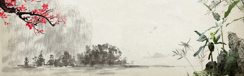 教师节水墨风手绘浅黄色背景psd设计背景_88icon https://88icon.com 教师节 水墨风 手绘 浅黄色背景 中国风 梅花 山水 简约 大气 风景
