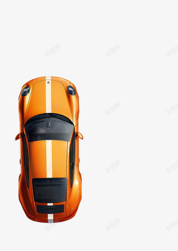 汽车跑车俯视图png免抠素材_88icon https://88icon.com 俯视图 橙色 汽车 跑车 酷车 靓车