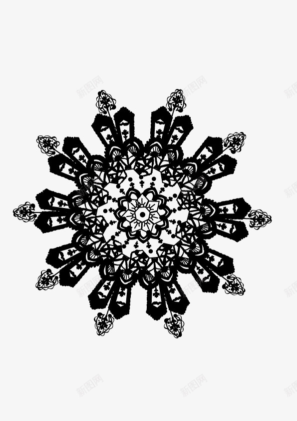 几何对称背景花纹矢量图ai免抠素材_88icon https://88icon.com 平面构成 底纹 花状图案 轴对称图形 矢量图
