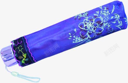 蓝色花朵花纹遮阳伞png免抠素材_88icon https://88icon.com 花朵 花纹 蓝色 遮阳伞