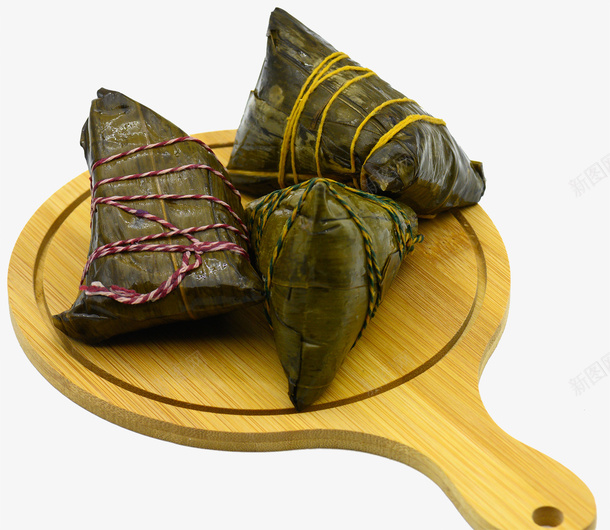 三个大粽子哦png免抠素材_88icon https://88icon.com 大粽子 端午 端午节 粽子