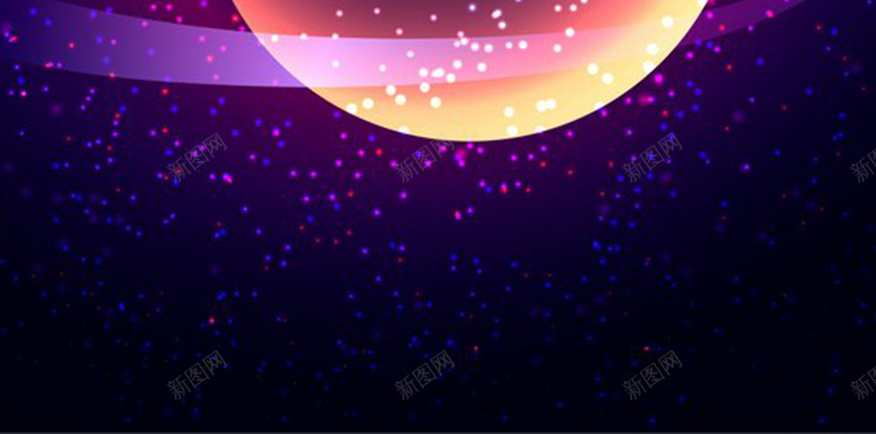彩色科幻H5背景jpg设计背景_88icon https://88icon.com H5 H5背景 h5 商务 彩色 科幻 科幻星球 科技