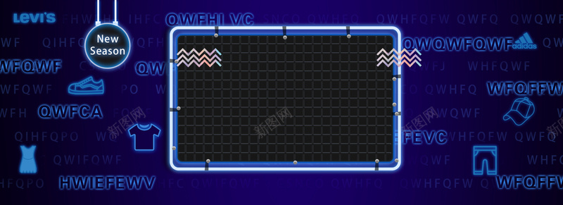 电商蓝色时尚几何促销bannerjpg设计背景_88icon https://88icon.com 电商 蓝色时尚 几何 促销banner 电商促销 几何促销 波点 线条