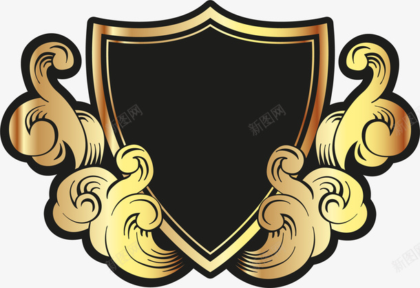 手绘三角黑底金边花纹图案png免抠素材_88icon https://88icon.com 三角 图案 手绘 花纹 金边 黑底