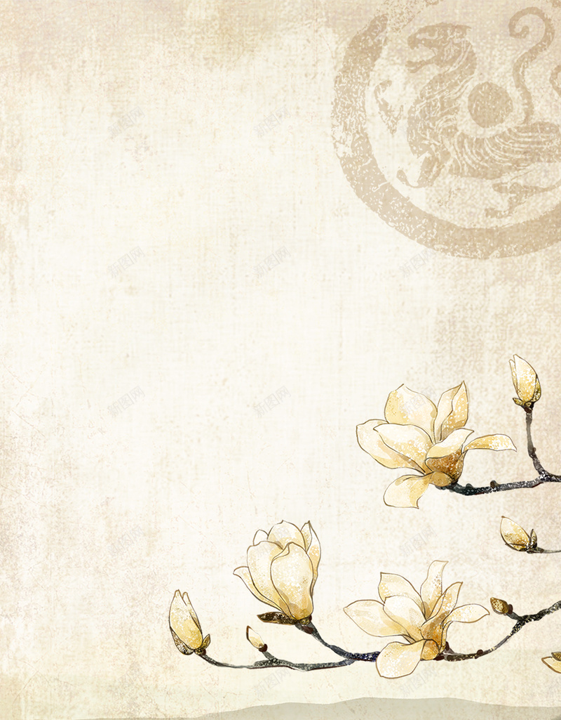 中国风山水画背景素材jpg设计背景_88icon https://88icon.com 中国风 山水画 兰花 背景 海报