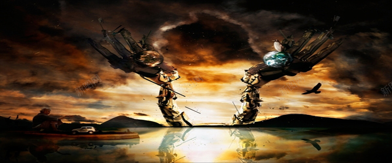 沙尘暴背景jpg设计背景_88icon https://88icon.com 摄影 沙尘暴 海报banner 灾难 空难海报 风景