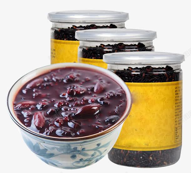 五谷杂粮图png免抠素材_88icon https://88icon.com 产品实物 杂粮 熬粥 红豆 罐装 食材