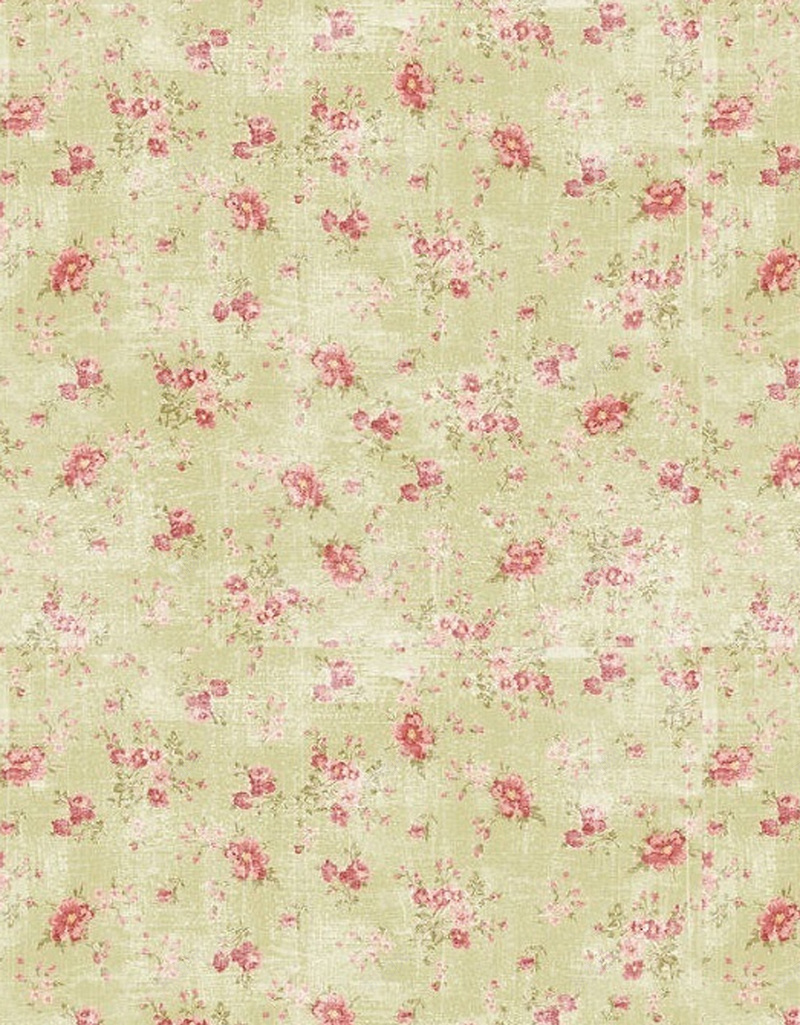绿色碎花H5背景jpg设计背景_88icon https://88icon.com 卡通 可爱 小清新 文艺 碎花 童趣 简约 绿色