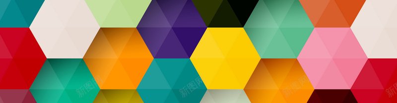 彩色六边形几何纹理bennerjpg设计背景_88icon https://88icon.com 六边形 几何 彩色 纹理 背景 benner 几何纹理 彩色几何