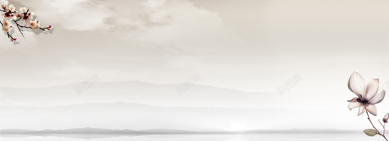 素雅简单中国风背景素材jpg设计背景_88icon https://88icon.com 素雅 简单 中国风 荷花 复古