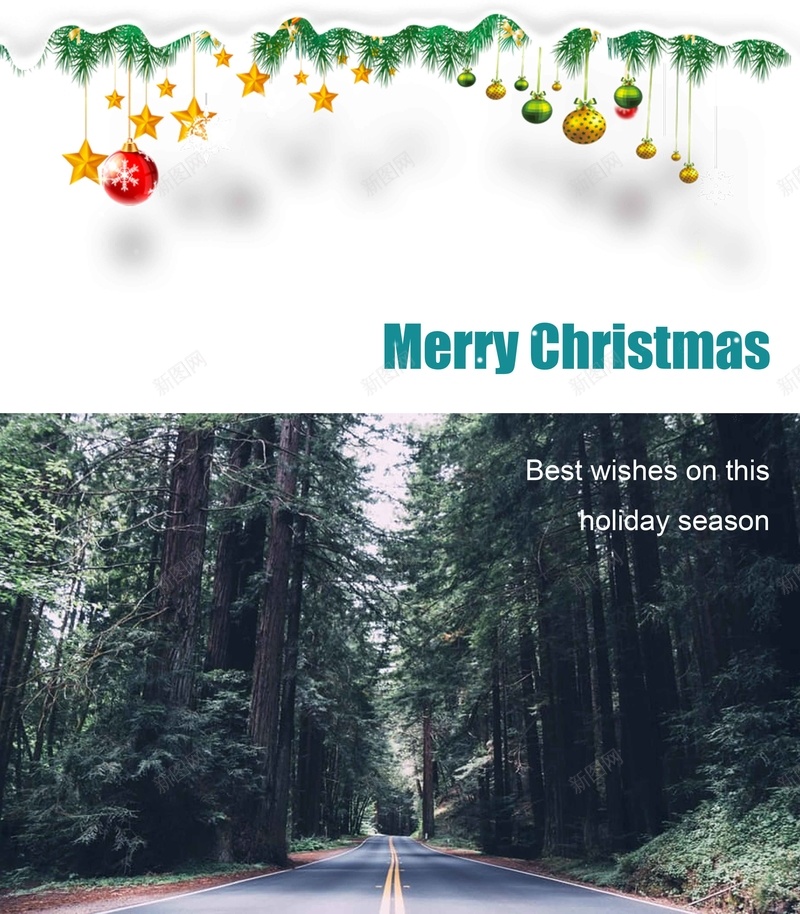 道路圣诞树木背景材料psd设计背景_88icon https://88icon.com 圣诞 材料 树木 背景 道路