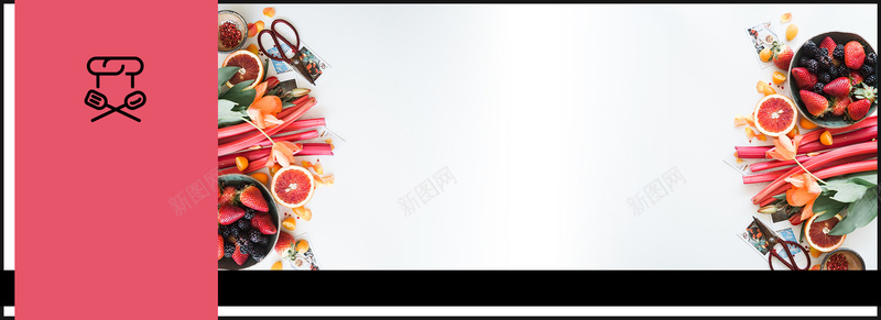 简约欧美风餐厅促销bannerpsd设计背景_88icon https://88icon.com 优雅 促销 图形 欧美风 简约 美食 食物 餐厅