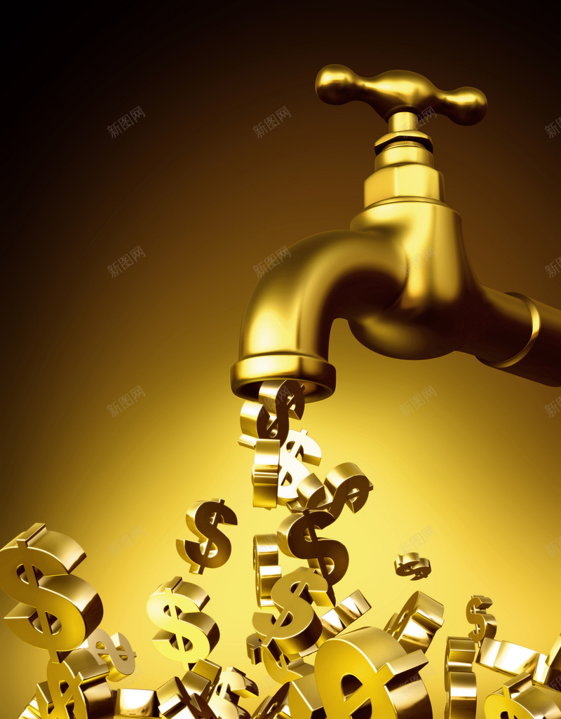 金黄色立体感货币符号jpg设计背景_88icon https://88icon.com 商务 开心 科幻 科技 立体感 符号 货币 金黄色