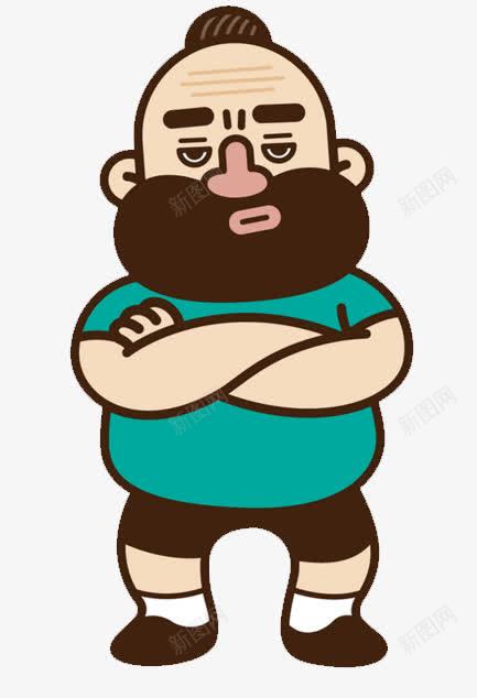人物png免抠素材_88icon https://88icon.com 卡通 古代壮士 壮士 门卫 霸气