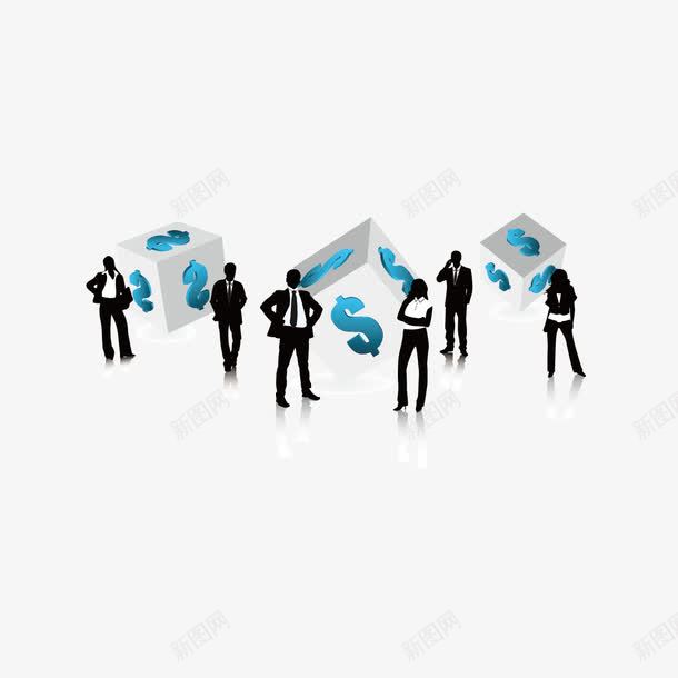 商务理财png免抠素材_88icon https://88icon.com 商务 商务人士 理财