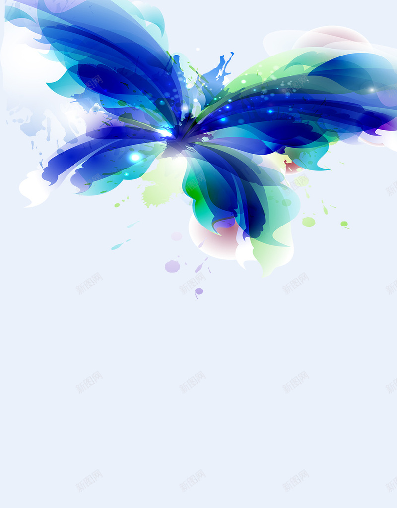 梦幻蝴蝶PSD分层H5背景psd设计背景_88icon https://88icon.com H5背景素材 PSD分层 彩色PSD 梦幻 浪漫 淡彩色 蝴蝶