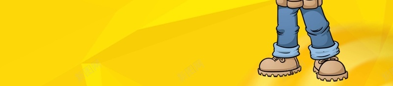 黄色背景工人海报psd设计背景_88icon https://88icon.com 商业 工人 建筑 形象 海报 背景 锤子 黄色