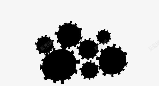 新冠病毒透明海报背景png免抠素材_88icon https://88icon.com 新冠 无需抠图 病毒 背景