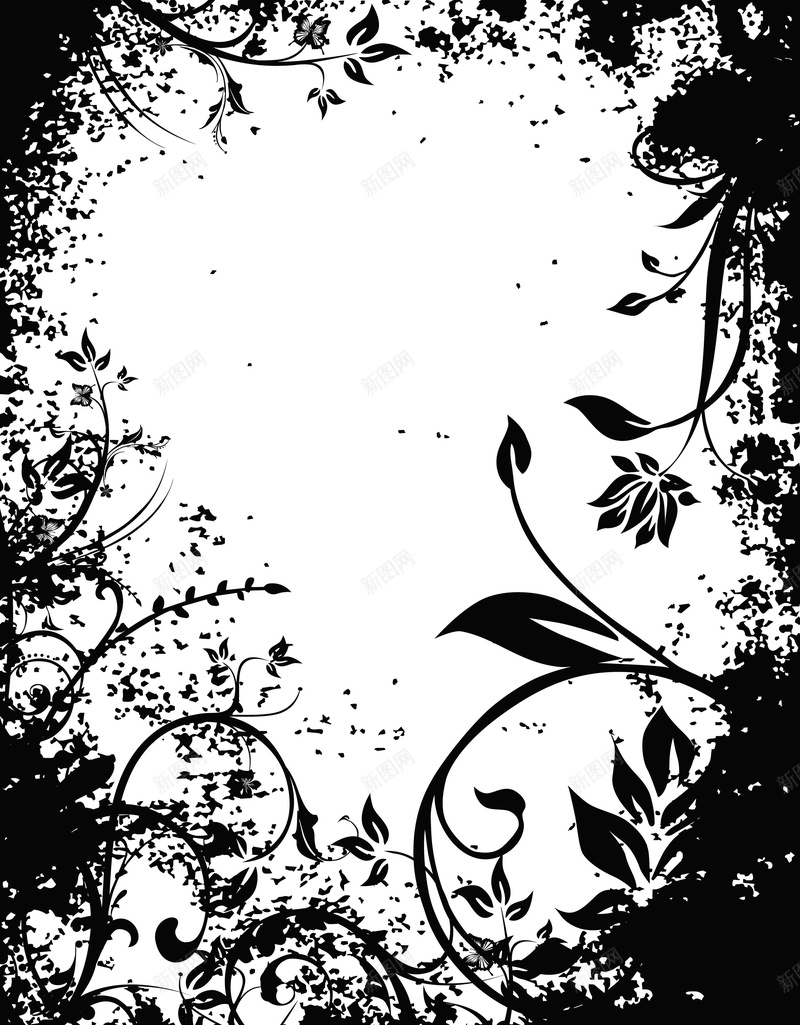 黑色纹理花背景矢量图eps设计背景_88icon https://88icon.com EPS eps 开心 摘要 景花 白色 背 背景花 黑暗纹理花 黑色 矢量图