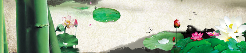 竹林古风海报背景psd设计背景_88icon https://88icon.com 古风 宣传 竹林 绿色 自然 海报 背景 卡通