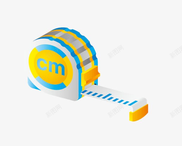 彩色测量尺子png免抠素材_88icon https://88icon.com 卡通 尺子 彩色 测量 测量工具