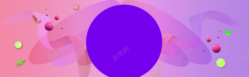 扁平化简约时尚电商淘宝banner背景psd设计背景_88icon https://88icon.com anner banner 几何图形 扁平 时尚 漂浮装饰 电商淘宝 简约 紫色渐变