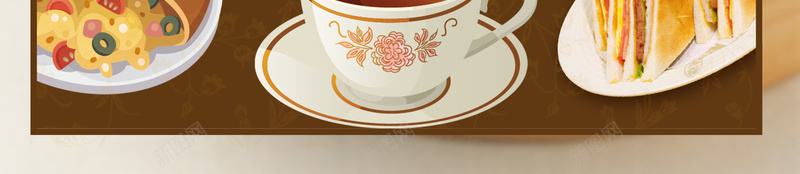 手绘茶餐厅下午茶广告模板海报背景素材psd设计背景_88icon https://88icon.com 手绘创意 时尚海报 下午茶 粤式 美食 港式茶点 DM单页 茶餐厅 活动宣传 广告模板 海报背景 惬意