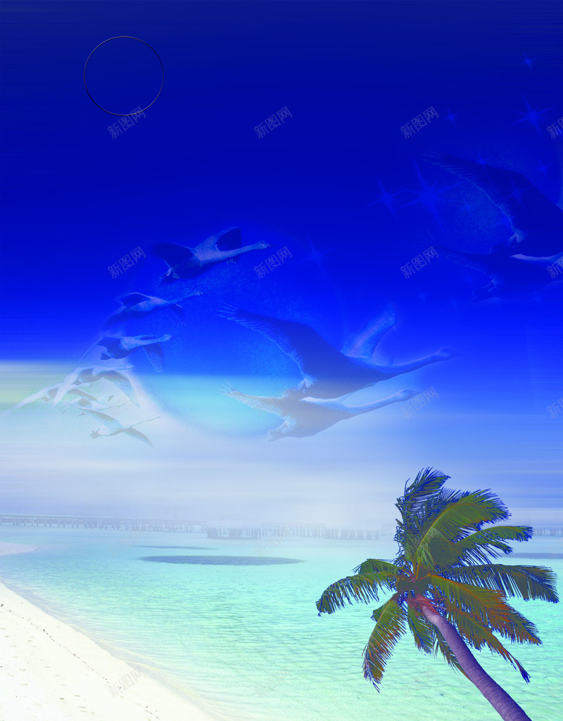 蓝色海边背景jpg设计背景_88icon https://88icon.com 假期 夏日 大海 惬意 沙滩 海报 背景 蓝色 蔚蓝 轻松